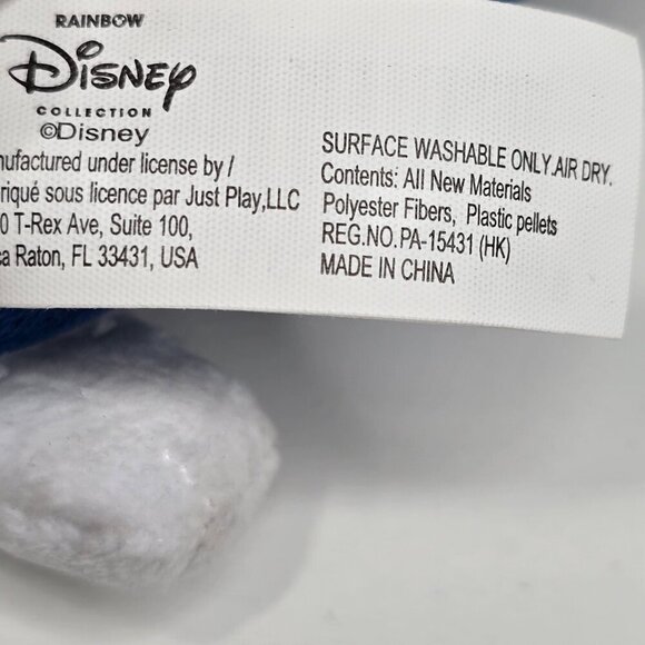 NWT Pluto Pride Blue Rainbow Sitting Plush 9" - Picture 5 of 7